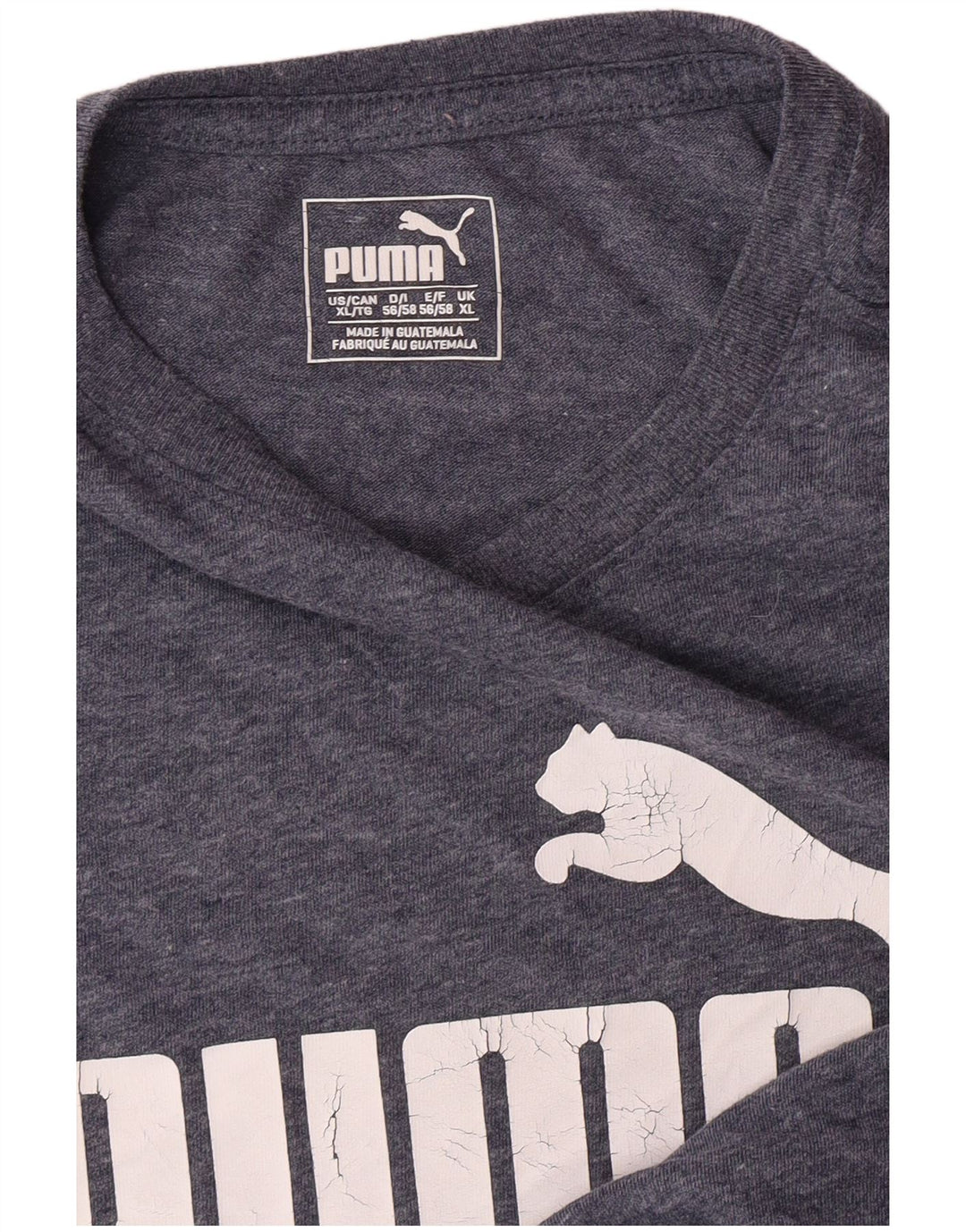 PUMA Camiseta gráfica para hombre Top XL Azul