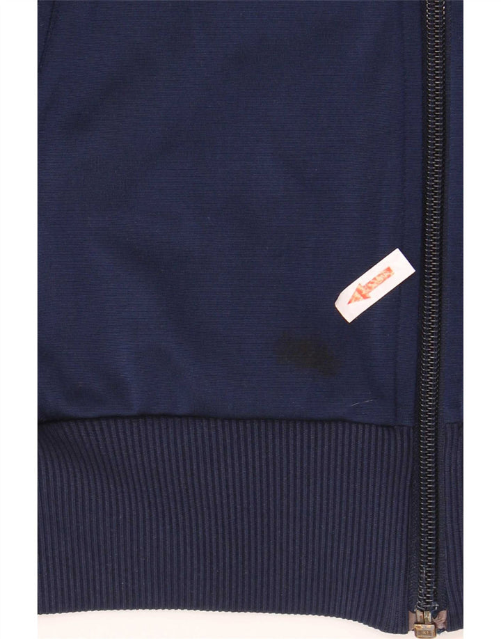 Adidas Chaqueta superior de chándal gráfico para mujer EU 38 Mediano Azul marino Poliéster
