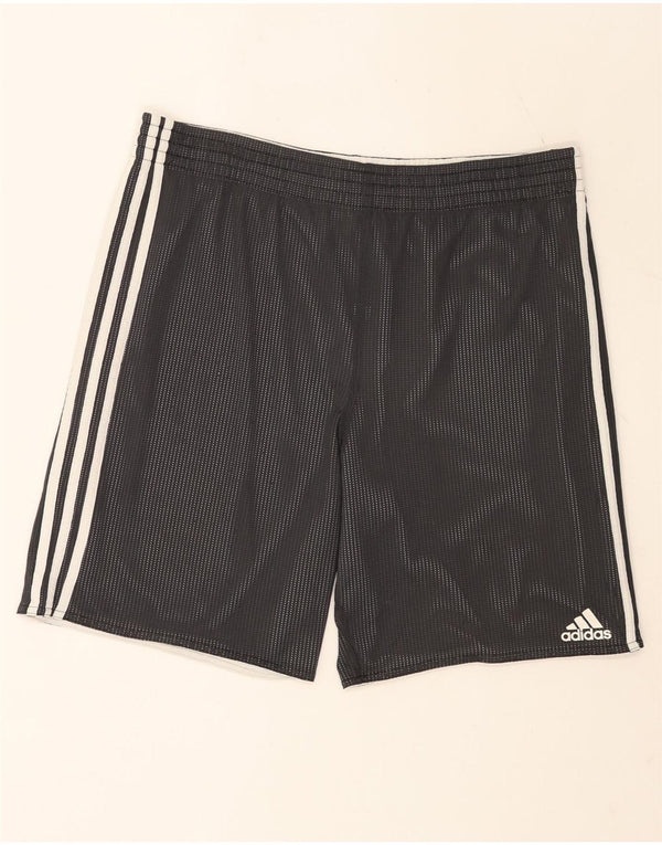 Adidas Pantalones cortos deportivos para hombre XL Negro Poliéster