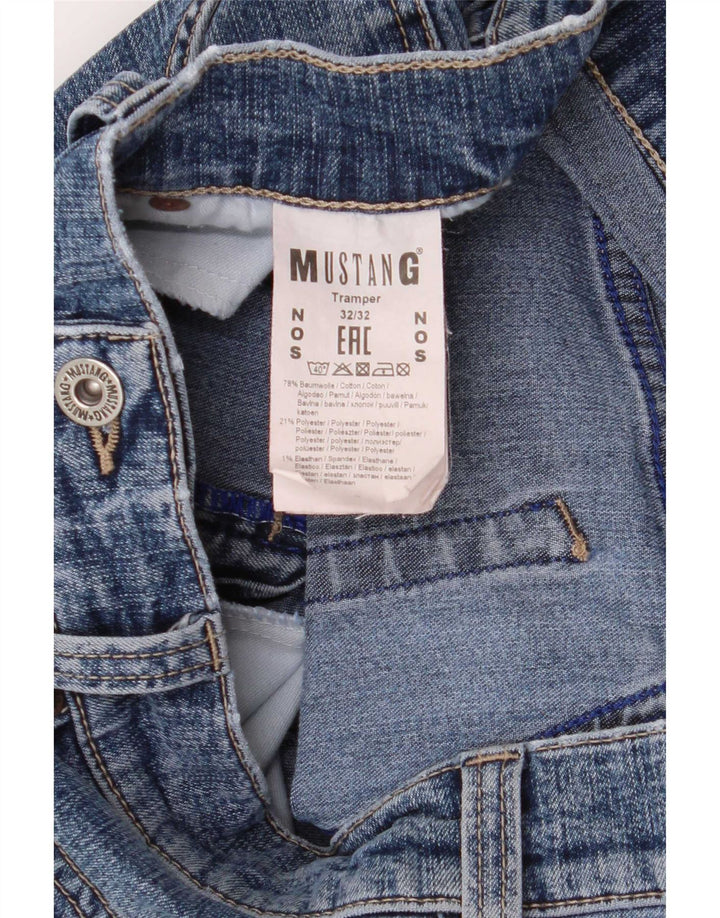 Mustang Jeans Tramper Slim para hombre W32 L32 Algodón azul