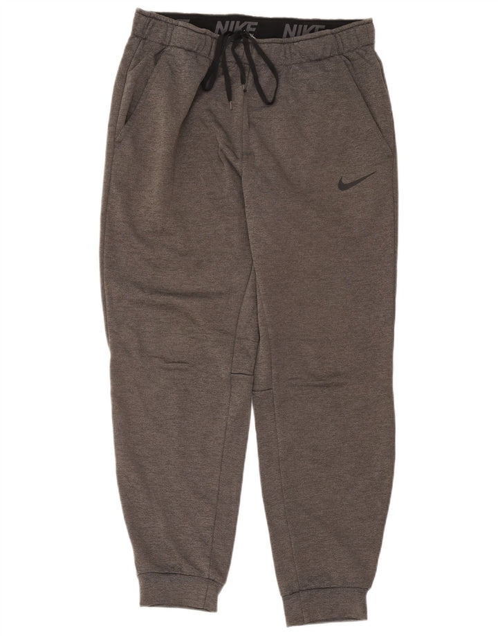 Nike Hombre Dri Fit Standard Chándal Pantalones Joggers Grande Gris Poliéster