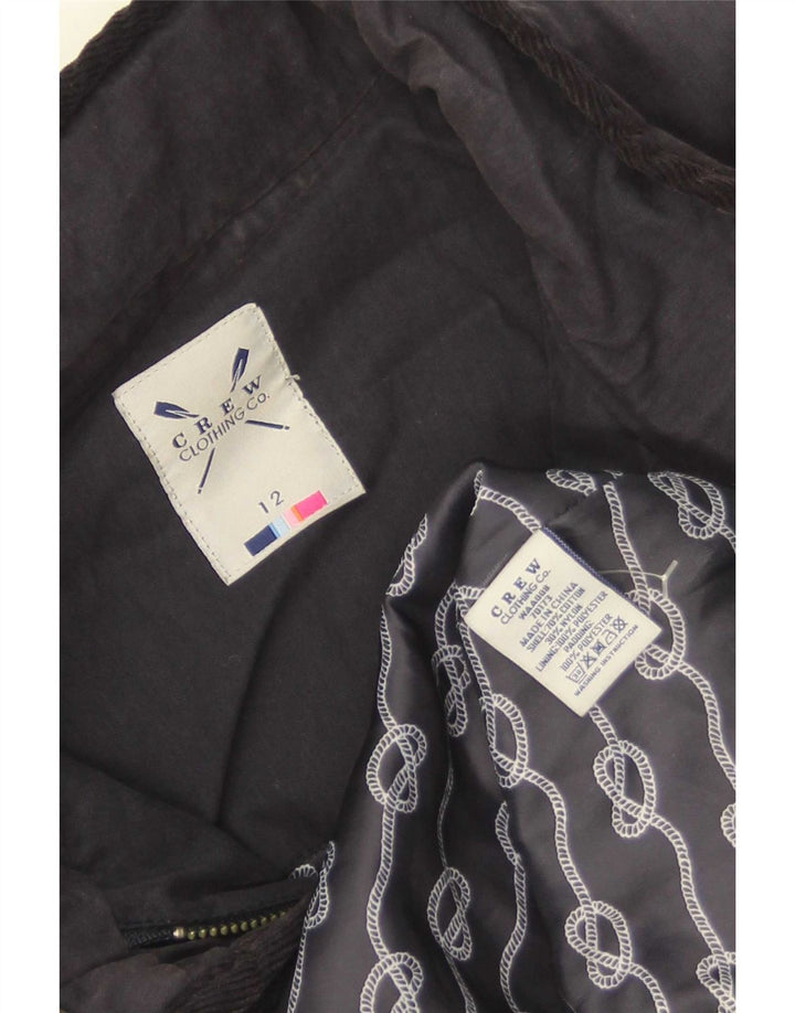Crew Clothing Chaqueta acolchada para mujer Reino Unido 12 Algodón azul marino mediano