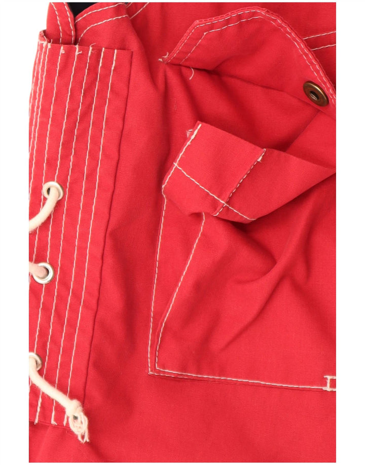 Roy Rogers Chaleco con capucha para hombre UK 38 Medium Rojo