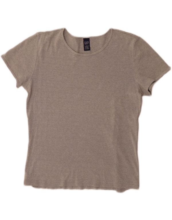 Gap Camiseta para Mujer Top UK 46 Grande Gris Algodón