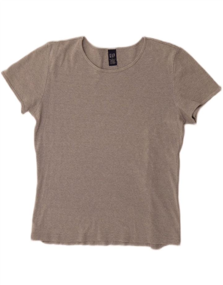 Gap Camiseta para Mujer Top UK 46 Grande Gris Algodón