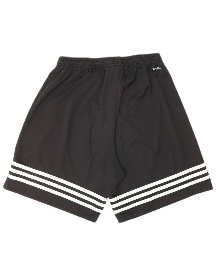 Pantalones cortos deportivos ADIDAS Climalite para hombre Poliéster negro mediano