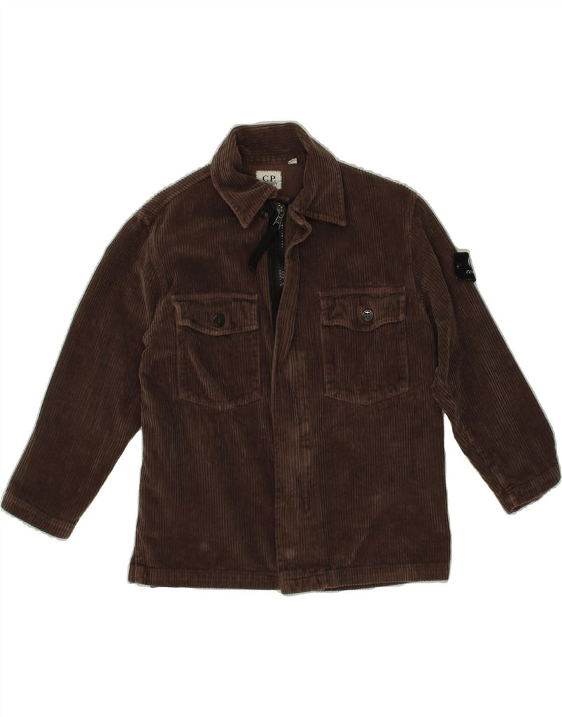 C.P. COMPANY Boys Corduroy Jacket 5-6 Years Brown Cotton Vintage C.P. Company and Second-Hand C.P. Company from Messina Hembry 