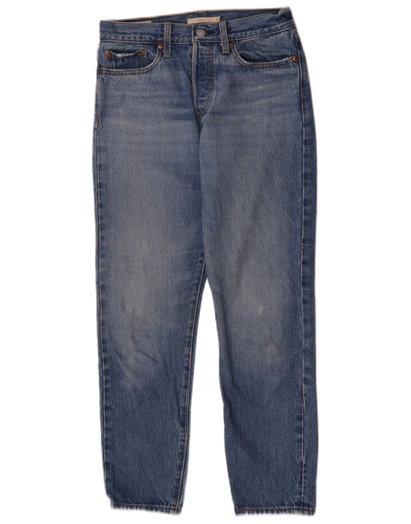 Vaqueros Levi's Mujer Wedgie Rectos W27 L27 Azul