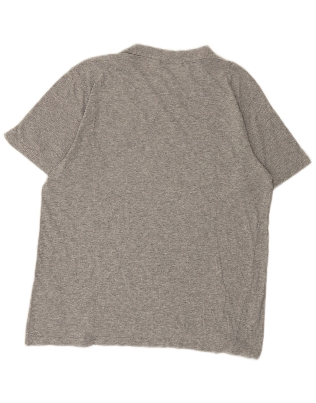 Fila Camiseta gráfica para hombre Top de algodón moteado gris medio