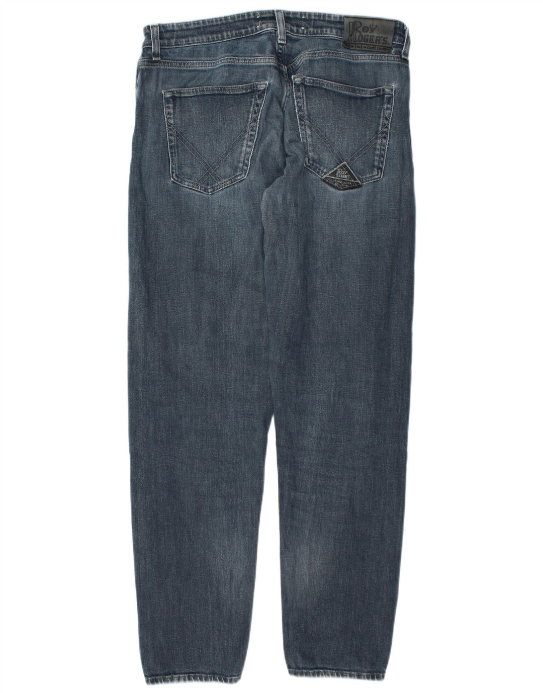 Roy Rogers Vaqueros rectos para hombre W33 L31 Algodón azul