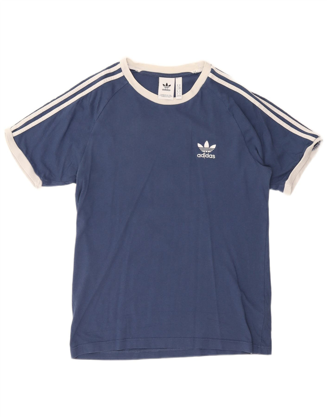 Camiseta Adidas Hombre Top Medium Azul Marino Algodón