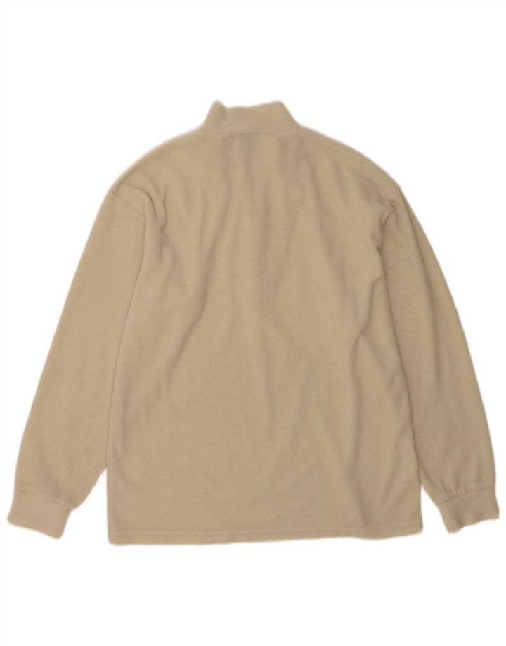 Fila Jersey de forro polar con cuello y cremallera para hombre IT 52 Large Beige