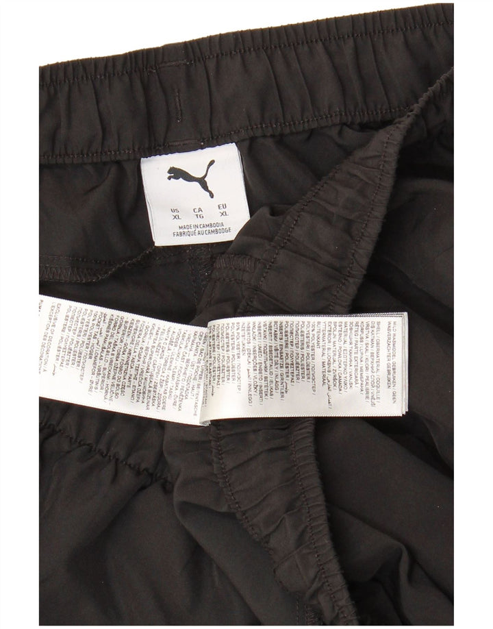 Puma Pantalones cortos deportivos para hombre XL Poliéster negro