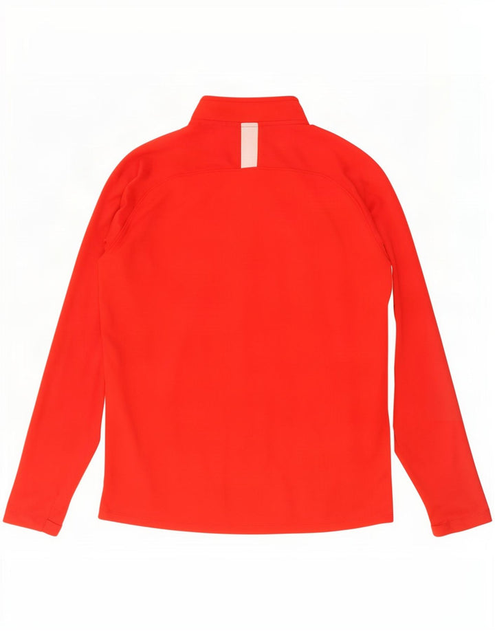 Nike Dri Fit - Chándal con cremallera y cuello para hombre, talla grande, color rojo