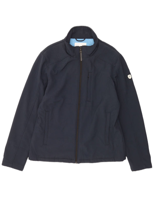 ALPENNBLITZ Chaqueta cortavientos para hombre UK 40 Grande Azul marino Poliéster