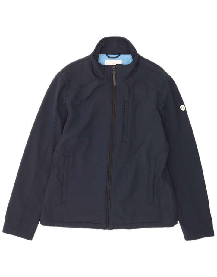 ALPENNBLITZ Chaqueta cortavientos para hombre UK 40 Grande Azul marino Poliéster