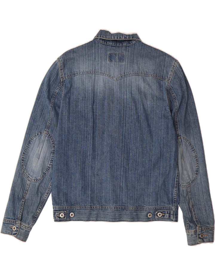 BIG STAR Mens Denim Jacket UK 40 Large Blue Cotton Vintage Big Star and Second-Hand Big Star from Messina Hembry 