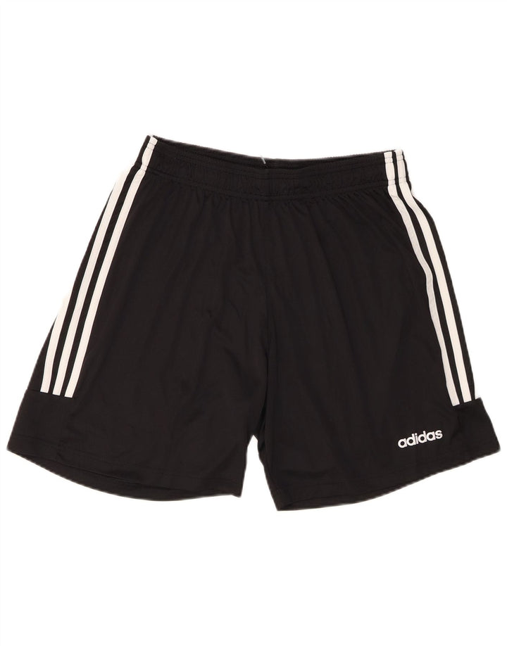 Adidas Mens Climalite Sport Shorts Grande Negro Poliéster