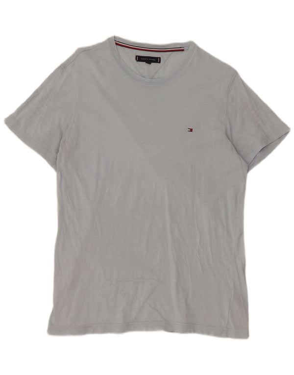 Tommy Hilfiger - Camiseta para hombre, talla grande, algodón azul