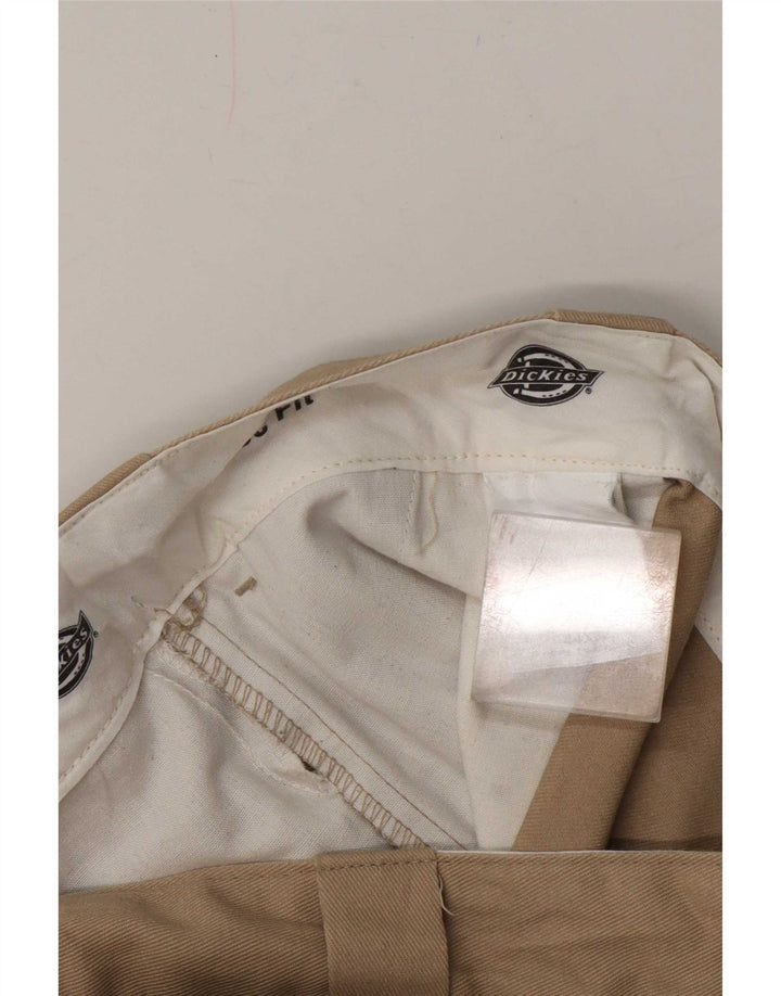 Dickies Pantalón cargo recto para hombre W44 L32 Poliéster beige