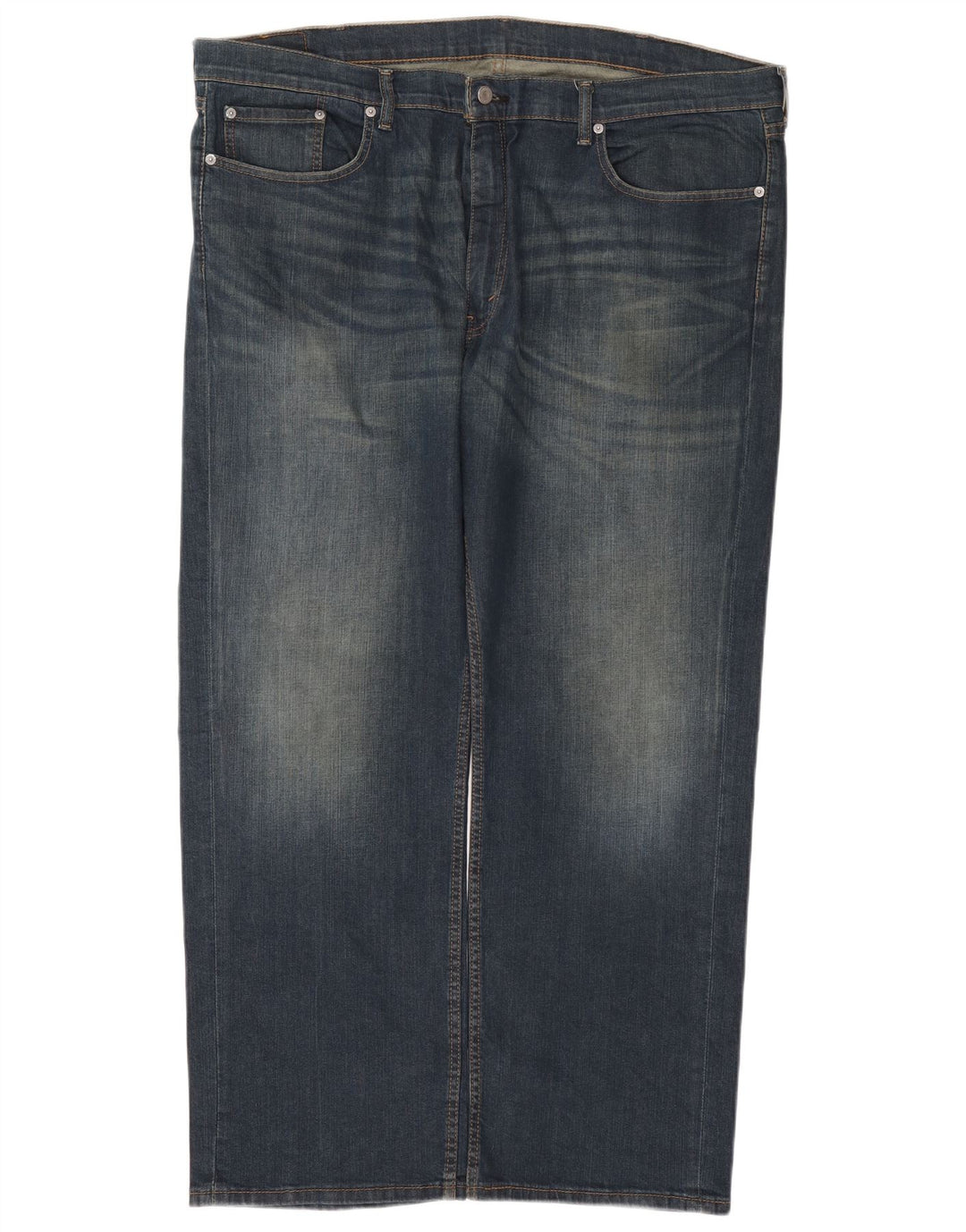 Levi's Jeans rectos de corte relajado 559 para hombre W42 L30 Algodón azul marino