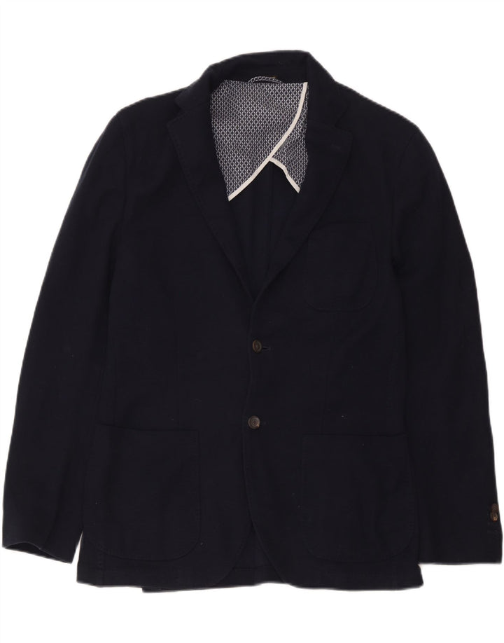 Massimo Dutti Chaqueta Blazer De 2 Botones Para Hombre EU 50 Medium Azul Marino Algodón