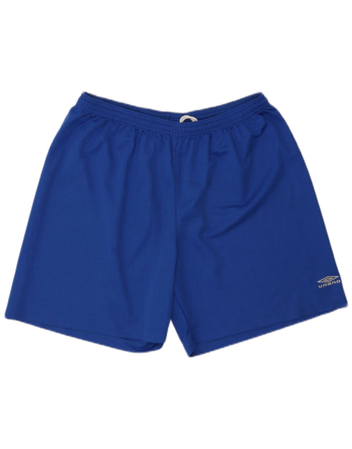 Pantalones cortos deportivos Umbro Hombre XL Poliéster azul
