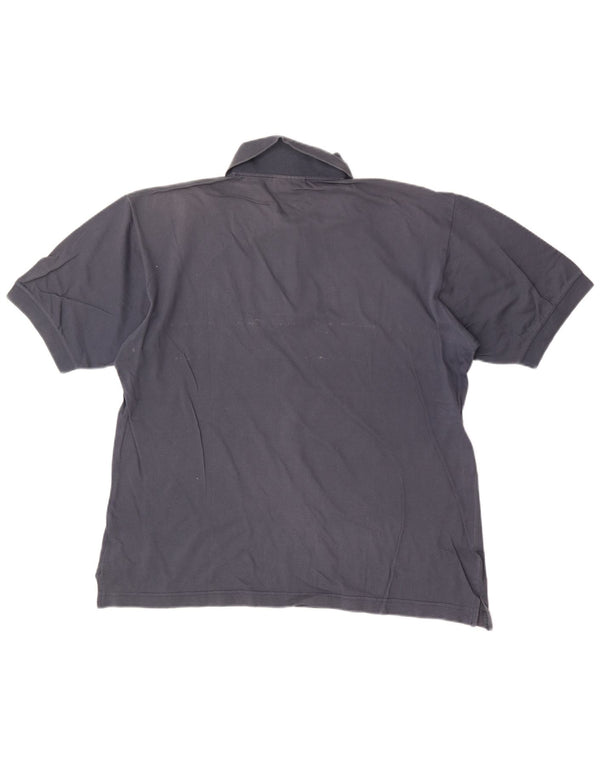 Sergio Tacchini Polo para hombre grande azul marino