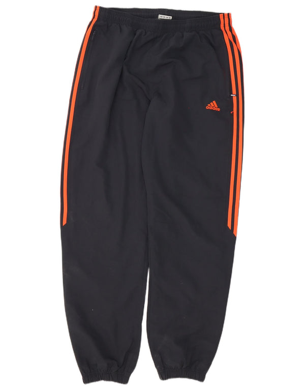 Adidas Hombre Pantalones De Chándal Joggers Grande Negro Poliéster