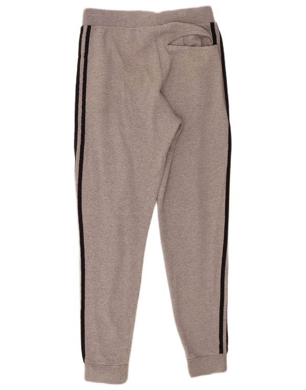 Adidas Hombre Pantalones De Chándal Gráfico Joggers XS Gris Algodón