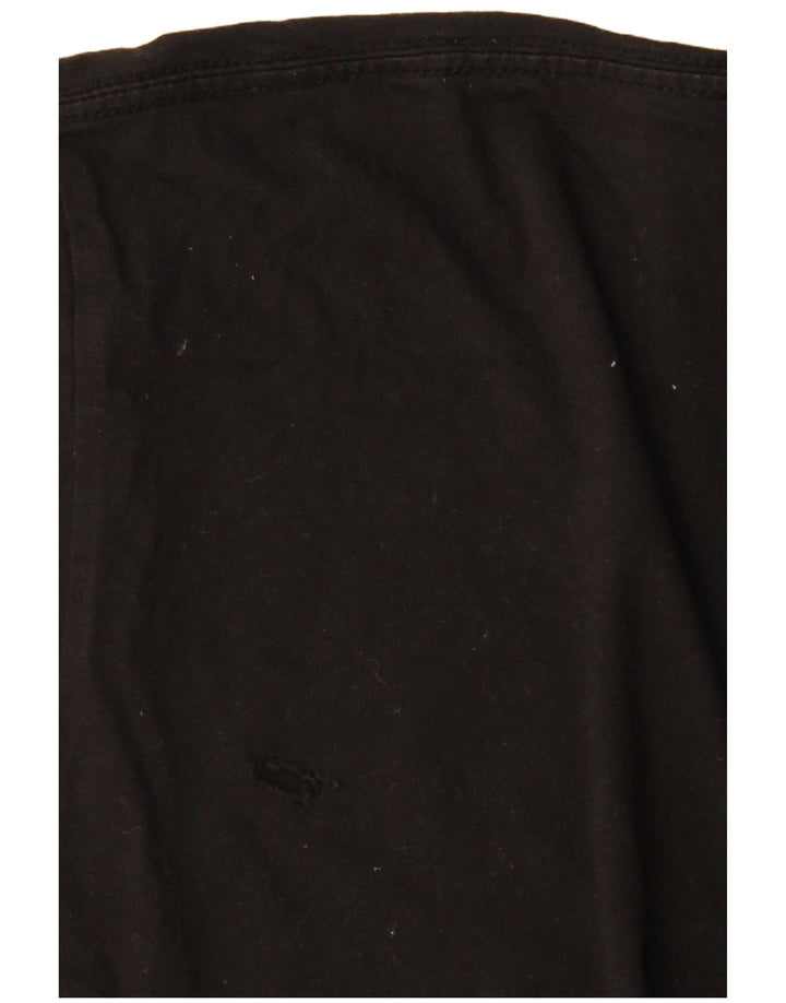 Vans Camiseta gráfica de corte clásico para hombre Top XL Algodón negro