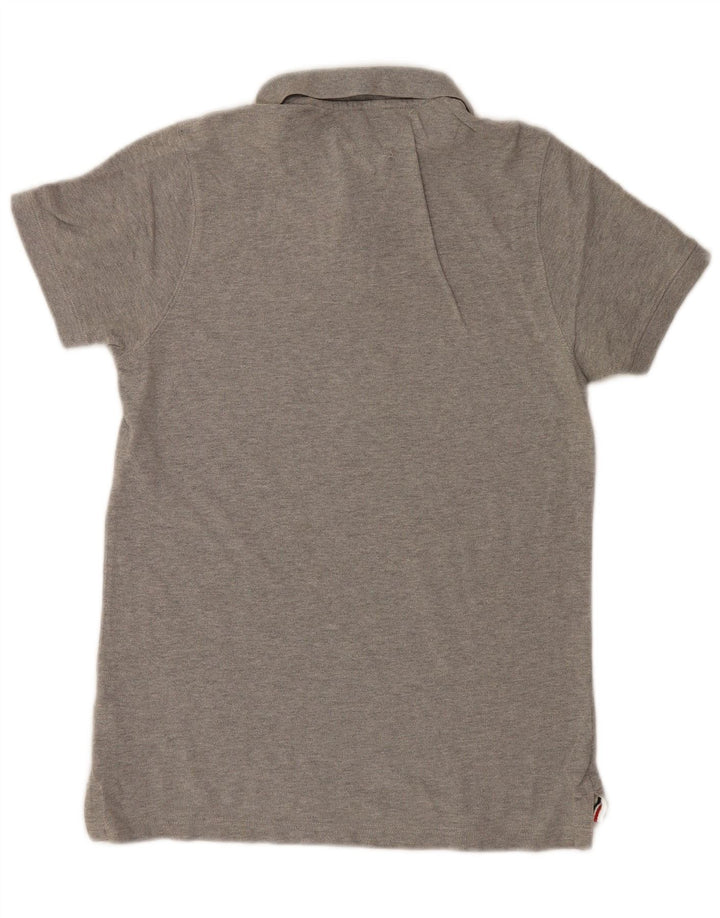 Polo Tommy Hilfiger Hombre Algodón Gris Medio