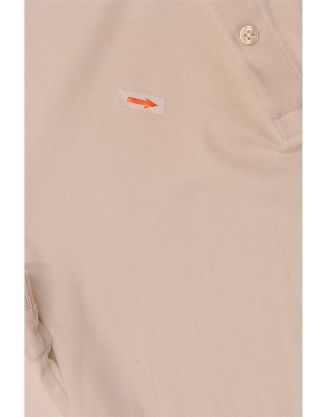 Lacoste Polo de ajuste regular para hombre talla 3 pequeño algodón blanco