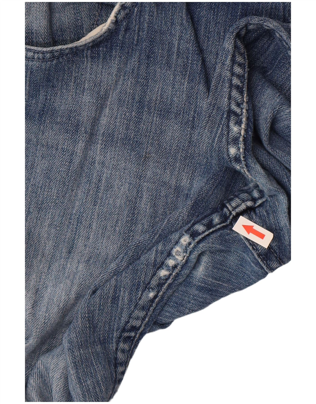 Lee Vaqueros Rectos Powell Para Hombre W34 L34 Algodón Azul