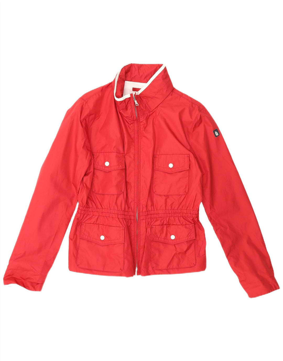 MARINA YACHTING Chaqueta utilitaria con capucha para mujer IT 48 XL Poliéster rojo