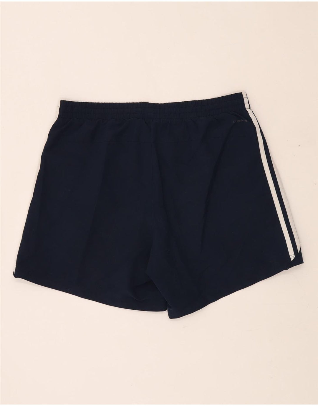 ADIDAS Hombres Climalite Sport Shorts Medio Azul Marino Poliéster