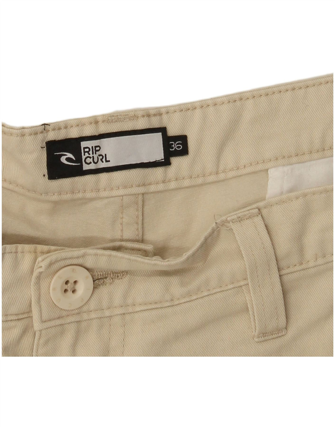 Pantalones cortos chinos Rip Curl para hombre W36 Large Beige