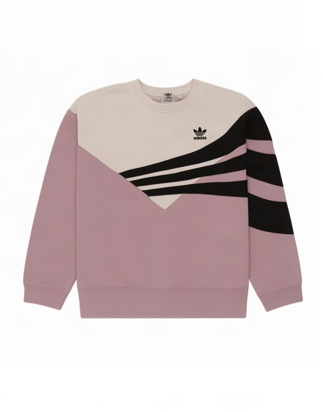 Adidas - Sudadera extragrande para mujer, talla 40, color rosa medio