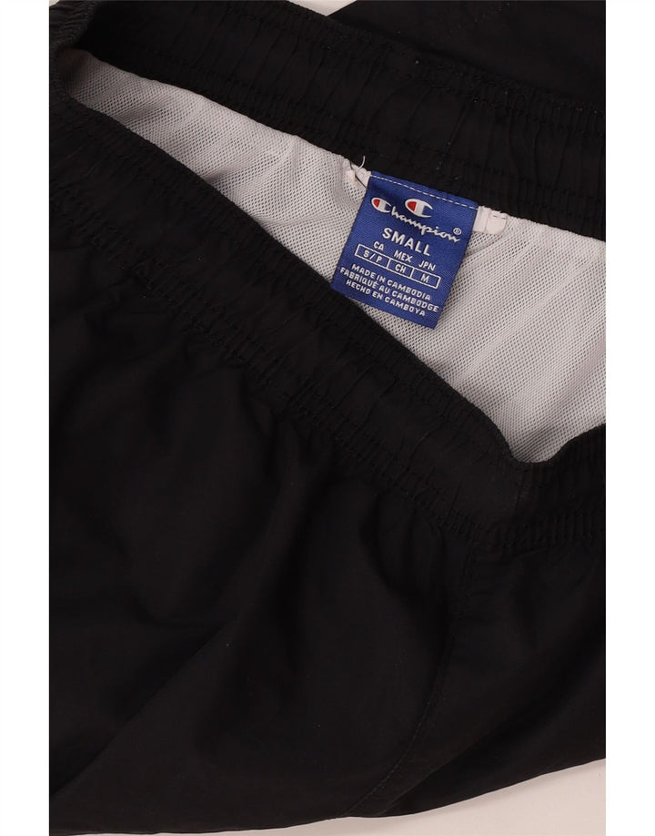 Champion Bañador con gráfico para hombre, talla pequeña, negro