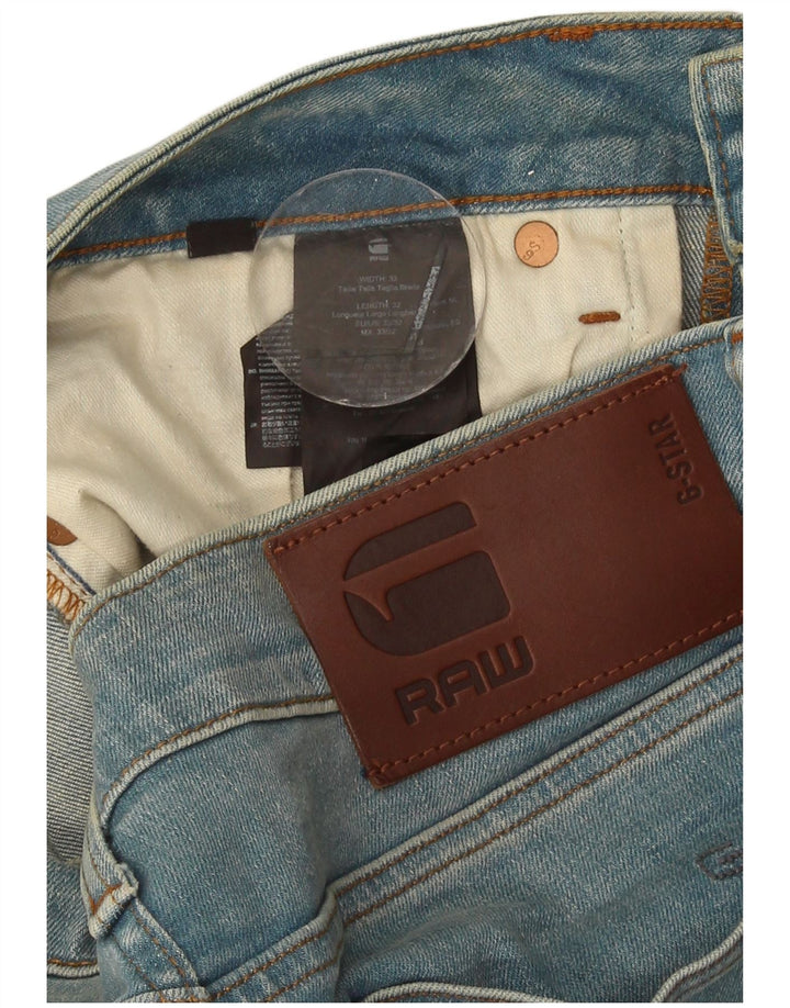 Vaqueros ajustados para hombre G-Star W33 L32 Algodón azul