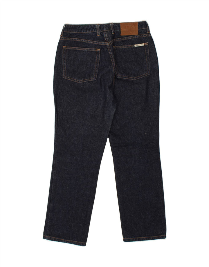GUESS Mens Straight Jeans W30 L27  Navy Blue Cotton | Vintage Guess | Thrift | Second-Hand Guess | Used Clothing | Messina Hembry 