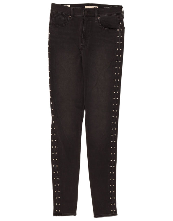 Vaqueros Levi's Mile High Super Skinny para mujer W29 L32 Algodón negro