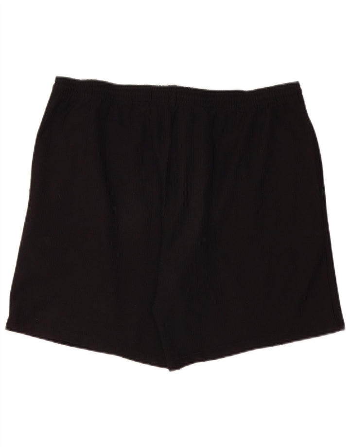 Fila Shorts deportivos para hombre Poliéster negro mediano