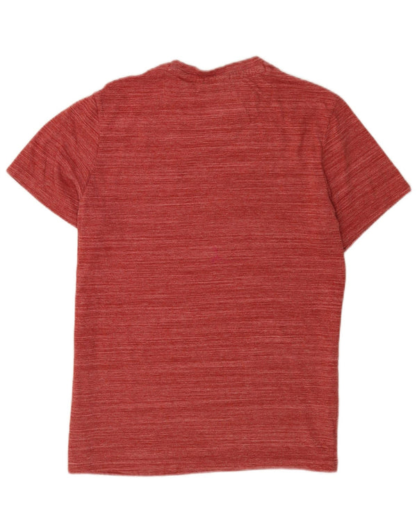 Camiseta Jack Wills Hombre Top Medium Granate Rayas Algodón
