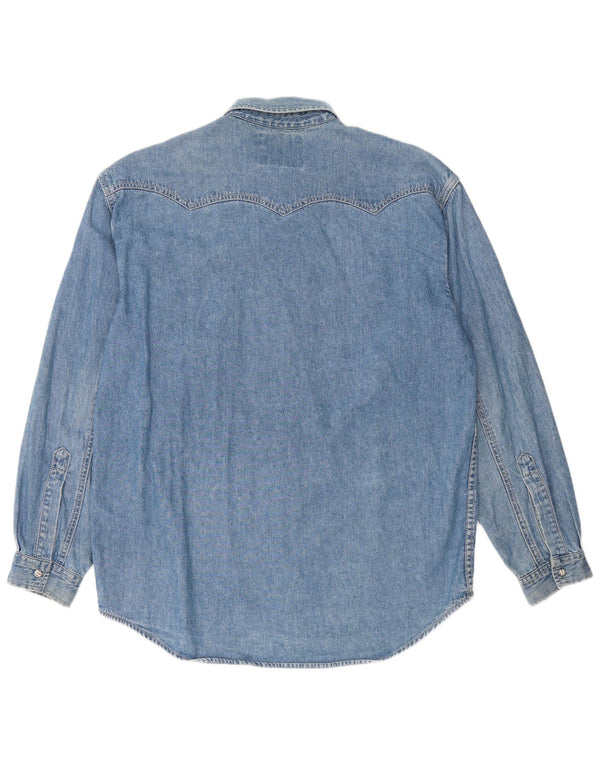 LEVI'S Camisa Vaquera De Algodón Azul Medio Hombre