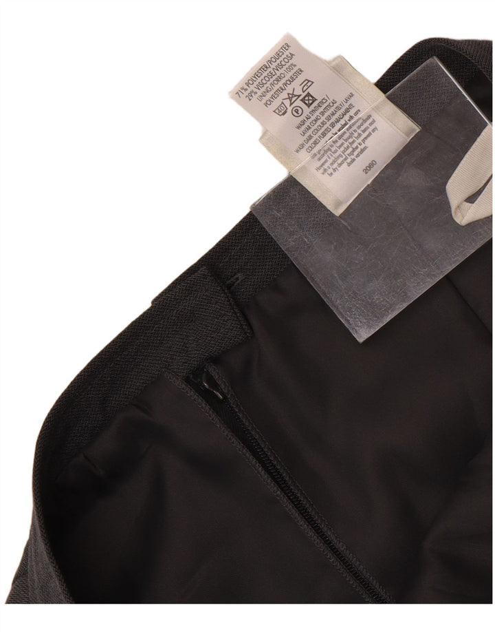 Falda recta para mujer St. Bernard UK 44 Mediana W28 Poliéster gris