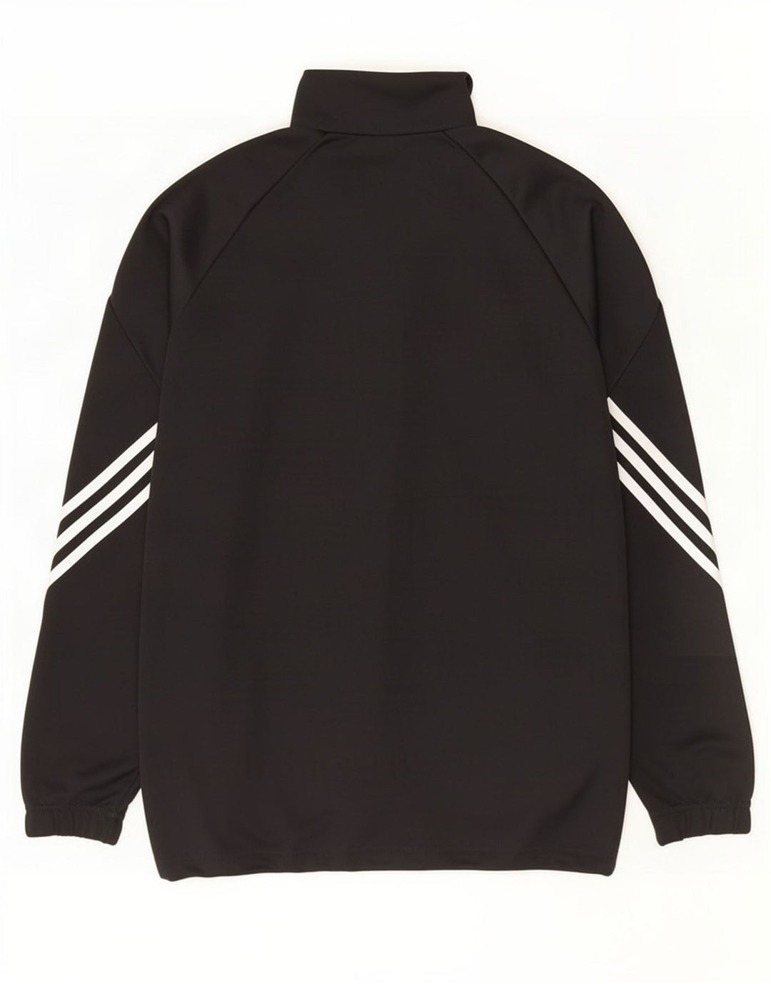 Adidas Mens Climalite Chándal Top Chaqueta Grande Negro Poliéster