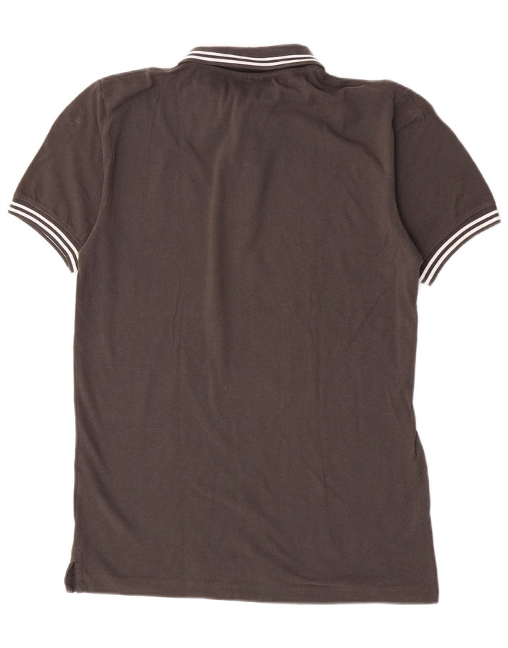 Polo Kappa Hombre De Algodón Gris Medio