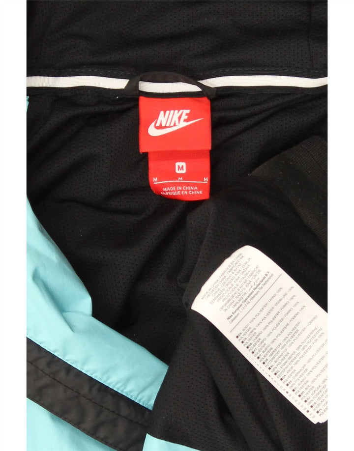 Nike Chaqueta bomber con capucha para hombre UK 38 Medium Multicolor Colorblock