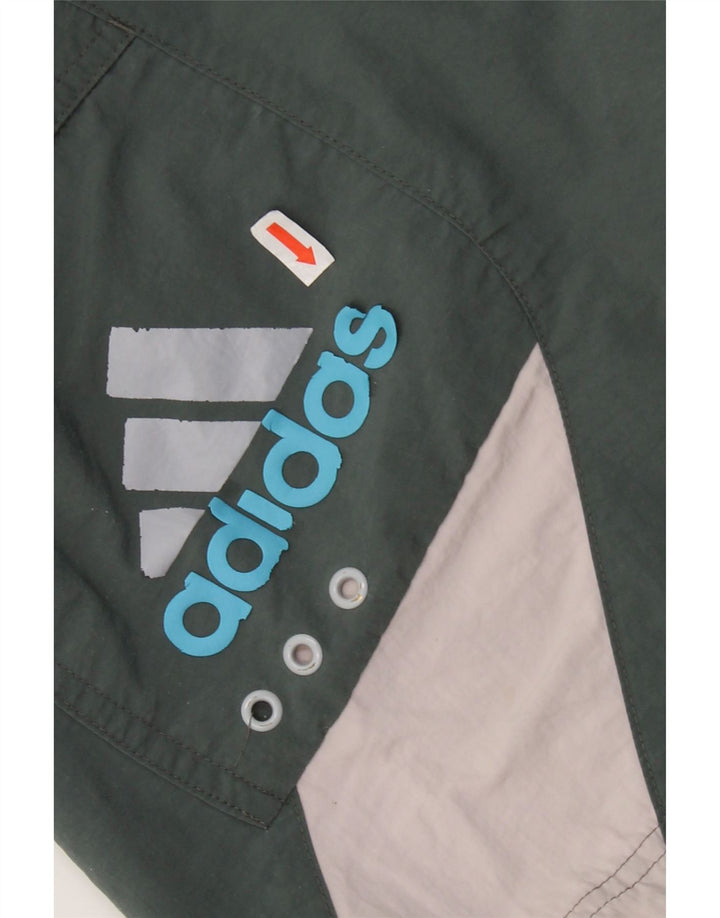 Adidas Hombre Bañador Corto Medium Khaki Colorblock Poliamida
